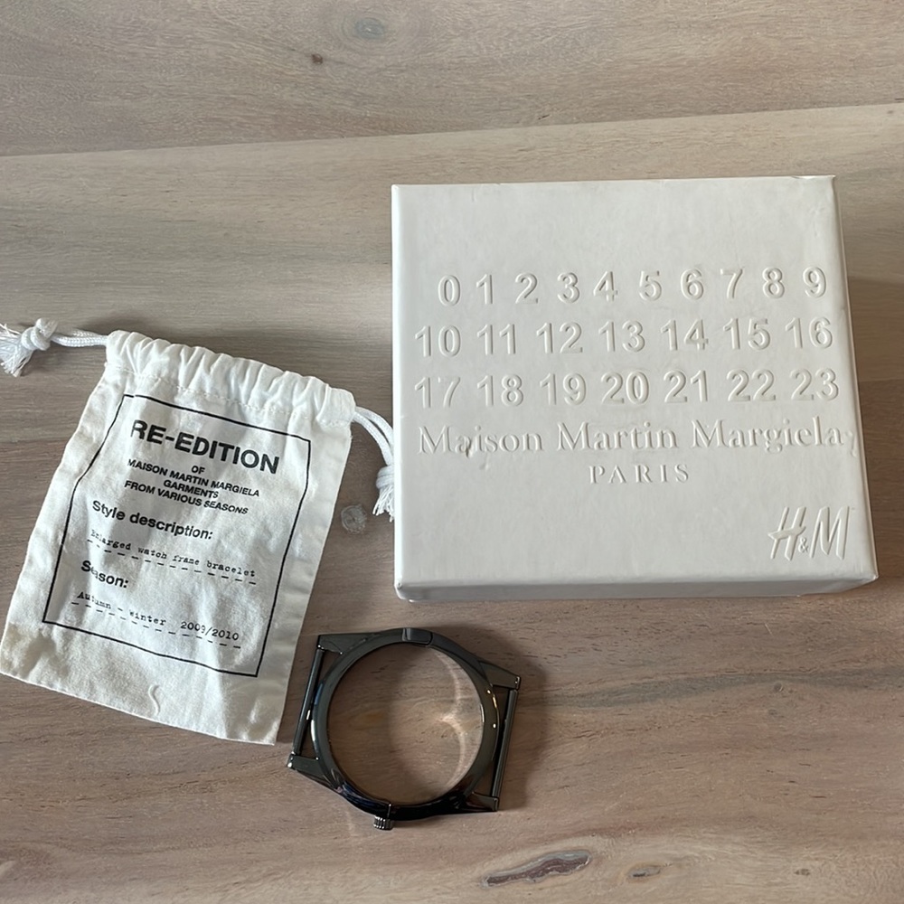 Special Edition: Maison Martin Margiela for H&M Enlarged Watch Frame Bracelet